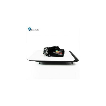 Product Photography Table - limostudio acrylic black & white reflective display table riser for product table top photography, agg835
