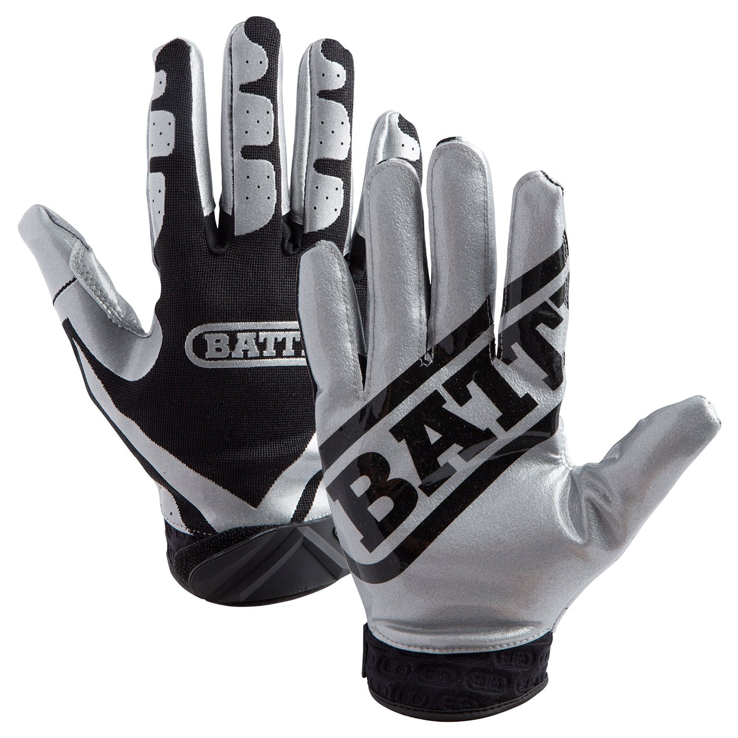 all black battle gloves