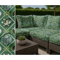 thumbnail image 7 of Outdoor Waterproof Taffeta Fabric By 2 Yard - Soimoi Geometric Print Green | UV Resistant | Ideal for Cushion Covers, Raincoats, Shower Curtains & More | 56" Width, 7 of 7