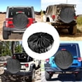 thumbnail image 3 of Universal Car Spare Tire Cover Tyre Wheel Storage Bag Fit Van Caravan Truck-S:65*37, 3 of 7