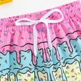 thumbnail image 5 of OSOLU Children Boys Swimsuit Sets Swim Trunks with Matching Hat Ice Print Swimwear Beach Pool Park with Drawstring Trendy Training Bathing Suit, 5 of 6