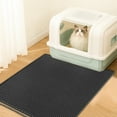 thumbnail image 4 of Mightlink Pet Massage Mat Super Soft Non-Slip Waterproof Foldable Wide Application Keep Floor Clean Lightweight Extra Large Pet Cat Litter Silicone Mat Pet Supplies, 4 of 7