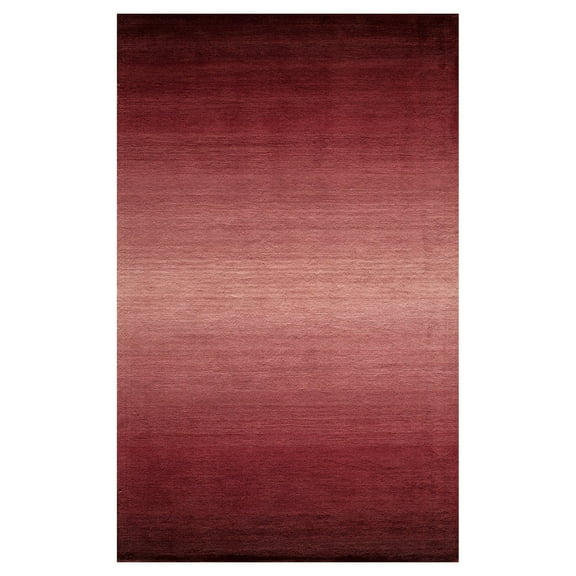 Momeni Metro 2'3" X 3'9" Contemporary Hand Tufted Wool Rug in Plum