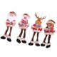 thumbnail image 4 of 4 Uds decoraciones colgantes de Navidad adorables colgantes de muñecos Adornos de árbol de Navidad decoraciones de fiesta en casa y oficina, 4 of 6