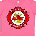 thumbnail image 4 of Inktastic Maltese Cross Firefighter Boys or Girls Toddler T-Shirt, 4 of 5