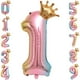 thumbnail image 5 of Toystoory 15 unids/lote de globos de cumpleaños para niña con globo de número rosa de 32 pulgadas, decoración de fiesta de cumpleaños 3/3, aniversario Kits de decoración para fiestas dos Toystoory HA002734-02, 5 of 6