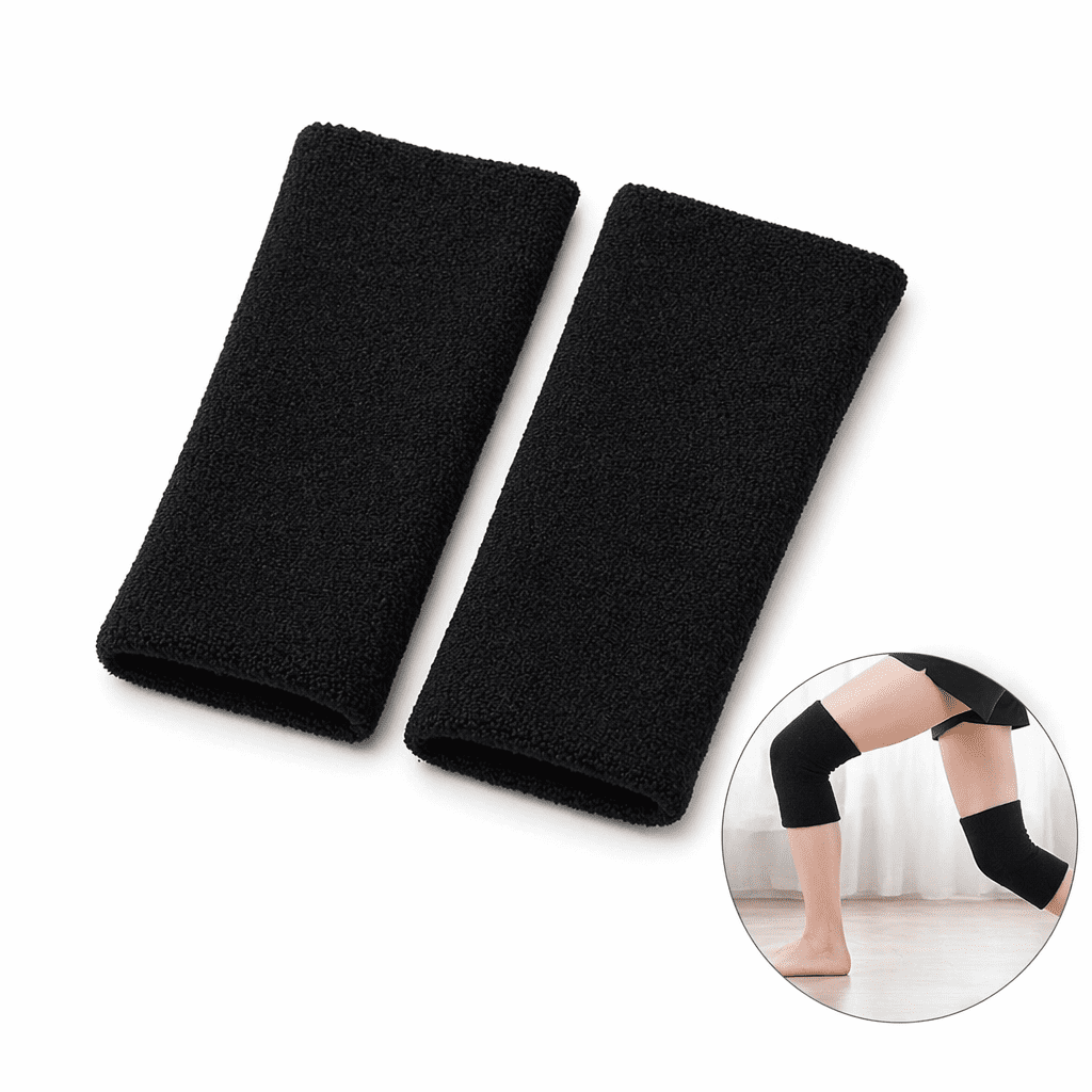 Artrylin 2Pcs Men Women Thermal Leg Warmers, Windproof Knee Braces Rheumatic Arthritis Sleeves Protector, Winter Cozy Wraps Leg Pad for Outdoor Sports Cycling Running Walking,Black
