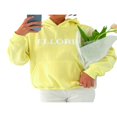 thumbnail image 2 of Women Spring Autumn Hoodie Long Sleeve Letter Hooded Sweatshirt with Pocket, 2 of 6