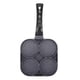 thumbnail image 2 of 4 Hole Frying Pan Non Stick Heat Resisting Omelet Pan for Pancakes Burgers Kitchen Accessory for Gas Black-OEIN, 2 of 5