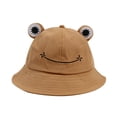 thumbnail image 1 of Femmes Casual Mignon Animal Randonnée Pêche Chapeau Seau Chapeau Vert, 1 of 2