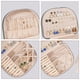 thumbnail image 3 of Joyero ProCase, tamaño viaje, piel sintética con forma de concha marina, 3 of 6