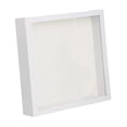 thumbnail image 4 of veasfak Dried Flowers Frame Wooden Photo Frame Shadow Box Frame for Ticket Award Flowers White, 4 of 9
