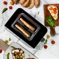 thumbnail image 6 of Inspirex Two Slice Touchscreen Lever Toaster, Black, XTOSMC2BK, 6 of 11