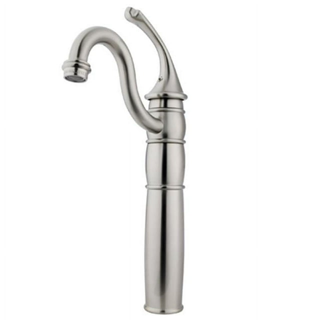 Kingston Brass KB1428GL Robinet d'Évier de Navire à une Poignée avec Plaque de Couverture en Option