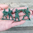 100Pcs Soldier Model Kit Play Sandtray Warrior Doll Fighting Scene