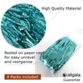 thumbnail image 3 of Allgala 4PK 3.3x6.6 FT (1x2M) Metalic Tinsel Party Photo Backdrop Curtains Door Fringe Décor-Turquoise-BD52312, 3 of 3