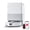 White, variant on Roborock Qrevo Series Edge 2 Robot Vacuum and Mop, 25,000Pa, 3.14'' Ultra-Slim, Zero-Tangle, AI Object Recognition, 176℉ Hot Water Mop Washing & Auto-Drying, Carpet & Pet Hair, FlexiArm Edge Cleaning