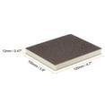 thumbnail image 2 of 10pcs Sanding Sponge Blocks 120-180 Grits Hand Block, 120x100x12mm, Brown&Yellow, 2 of 6