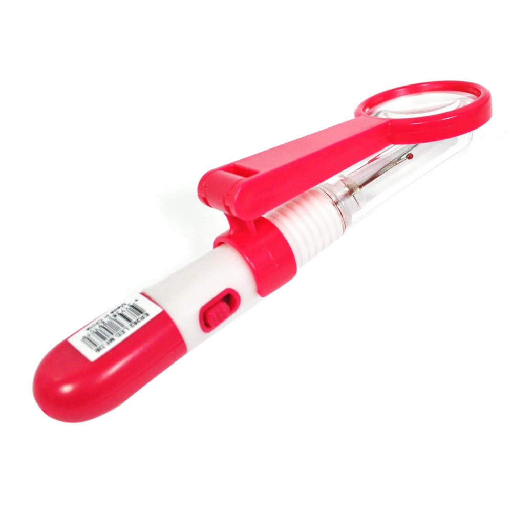 Sew Easy LED Seam Ripper with Magnifier Pink