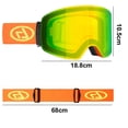 thumbnail image 2 of Gafas de esquí antivaho de doble capa, gafas de esquí antivaho para exteriores para hombres y mujeres., 2 of 5