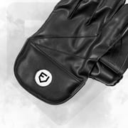 FORTRESS Original Black Wicket Keeping Gloves [3 Sizes] - Adult