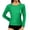 I116 Green, variant on Likimi Womens Tshirts Crew Neck Solid Color Long Sleeve T Shirts For Women Slim Fit Comfort Tops Beige Size L