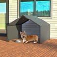 thumbnail image 3 of Jopath Dog Shade Shelter, Portable Pet Tent Water Resistant Dog House for Shade Protection Outdoor Garden Patio Backyard Gray, 3 of 9