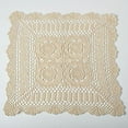 thumbnail image 6 of Fennco Styles Handmade Crochet Traycloth Cotton Doilies (14-inch Round Set of 2), 6 of 28
