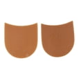 thumbnail image 2 of 1 Pair Rubber Glue on Heels Shoe Sole Repair Supply Set Replacement Apricot, 2 of 4