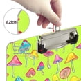 thumbnail image 4 of ALAZA Plastic Clipboard A4 Letter Size Decorative Clipboards for Students Women Men 9" x 12.5" Cartoon Mushrooms, 4 of 6
