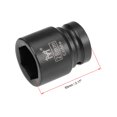 thumbnail image 2 of Socket de impacto poco profundo Uxcell de 3/4" de transmisión y 28 mm de 6 puntos de acero CR-MO, 2 of 5