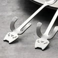 thumbnail image 6 of 2/4PCS Set 304 Stainless Steel Cat Spoon Creative Cartoon Hanging Edge Spoon Cute Coffee Spoon Gold-plated Stirring Spoon, 6 of 9