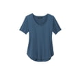 thumbnail image 3 of MERCER+METTLE Women's Stretch Jersey Relaxed Scoop | Soft & Lightweight T-Shirt for Women, Elevated Basic Tee for Work - Insignia Blue 2XL, 3 of 4
