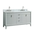 thumbnail image 4 of Avanity EMMA-VS61-DG-C Emma 61" Free Standing Double Basin Vanity Set - Grey, 4 of 5