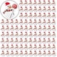 thumbnail image 1 of Tarjetas de papel de Piruleta de Navidad, Papá Noel, pingüino, muñeco de nieve, soporte para dulces, suministros de fiesta de cumpleaños para niños, decoración envuelta, 1 of 4