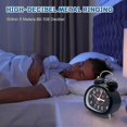 thumbnail image 3 of Alarm Clock, Old-fashioned Vintage Table Alarm Clock., 3 of 5
