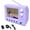 Purple, variant on 1:12 Scale Mini Retro Digital Photo Frame,2.4Inch HD720P Rechargeable Mini Display with 8GB Storage,Supports Custom Local Video Upload 3H Standby Purple