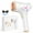 White, variant on IPL Laser Hair Removal for Women and Men, JOOYEE 5.2 cm² Contact Painless,Long Lasting and More Rapid,Hair Remover Device at-home for Armpits Back Legs Arms Face Bikini Line