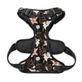 thumbnail image 4 of Kdxio Lilies Flowers Print No Pull Dog Harness Adjustable Reflective Oxford Easy Control Medium Large Dog Harness for Training and Everyday-X-Large, 4 of 8