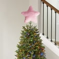 thumbnail image 5 of 9 inch Furry Star Christmas Tree Topper, Soft Plush Xmas Tree Topper for Christmas Tree Decor, Holiday Party, and Festive Home Celebrations, 5 of 5