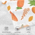 thumbnail image 4 of SKYSONIC 16"x28" Face Hand Towel Set, Orange Carrots Autumn Leaves Cotton Washcloths, Quick-Dry Highly Absorbent Bath Towels 2 PCS for Bathroom Ktichen Travel SPA Gym, 4 of 7