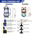 thumbnail image 4 of Arnés de seguridad, kit de protección contra caídas TT TRSMIMA, cuerpo completo, 4 of 7
