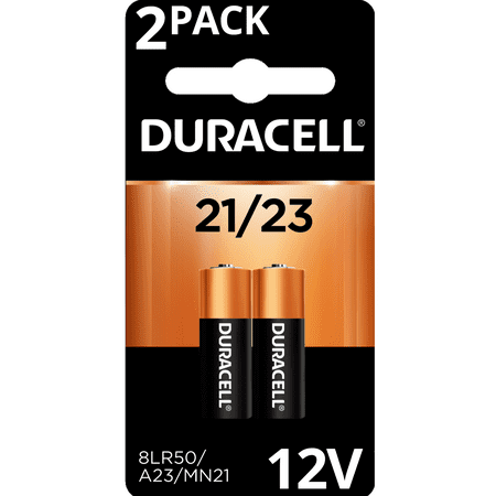 Duracell 12V Alkaline Battery 21/23 2 Pack Long-Lasting