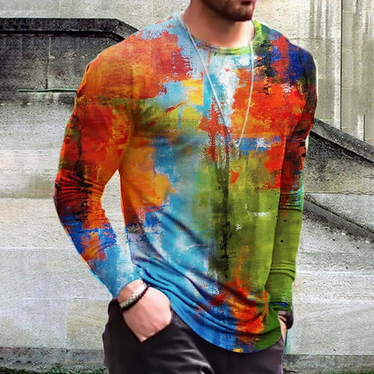 walmart men's colored t shirts