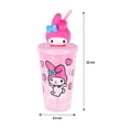 thumbnail image 3 of Vaso My shop Hello Kitty de Plástico de My Melody con Tapa de Plástico para Bebidas Frías de 440 ml., 3 of 4