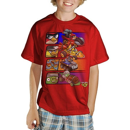 Angry Birds Boys Grphaic Tee
