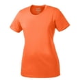thumbnail image 5 of Port & Company Ladies Performance Tee-4XL (Neon Orange), 5 of 6
