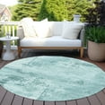 thumbnail image 6 of Addison Rugs Chantille Indoor/Outdoor Transitional Abstract Seafoam Washable Round Rug, 8' x 8', 6 of 6