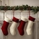 thumbnail image 2 of Gran oferta calcetines navideños de 18 pulgadas medias navideñas tejidas con Cable de gran tamaño para vacaciones familiares, 2 of 4