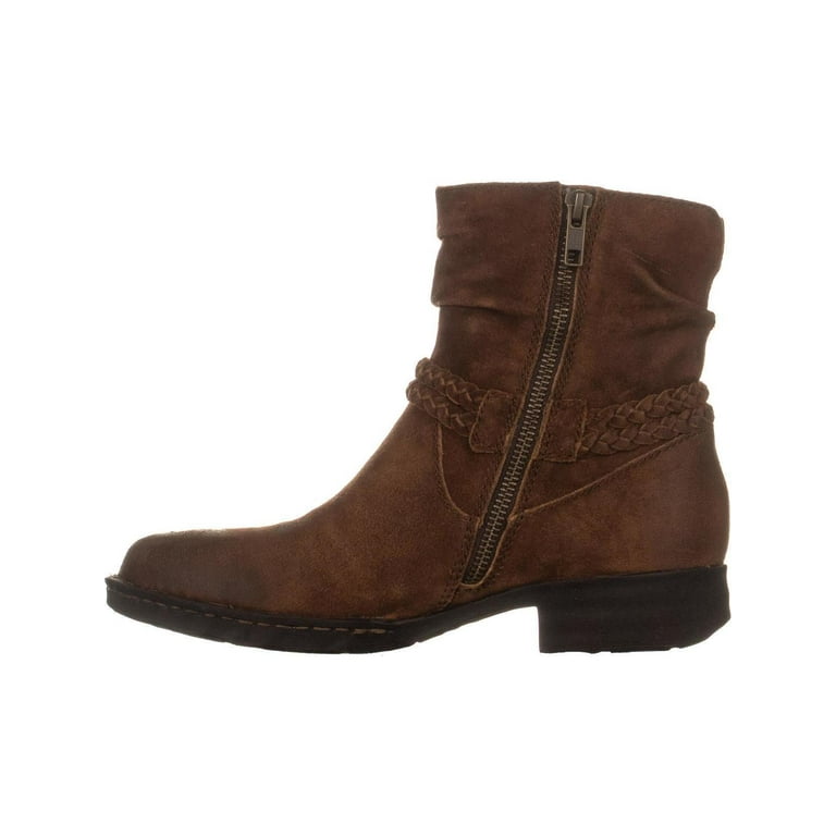 Womens Born Ouvea Braid Ankle Boots Rust 8 US 39 EU Walmart